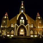 Igreja Ave Maria de Suai Lighting Design Architectural Lighting Gereja Exterior 3